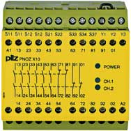 PNOZ X10.1 24 VAC 6n/o 4n/c 6LED安全继电器