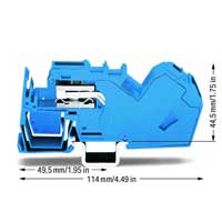 wago万可 785-613 1导体断开端子